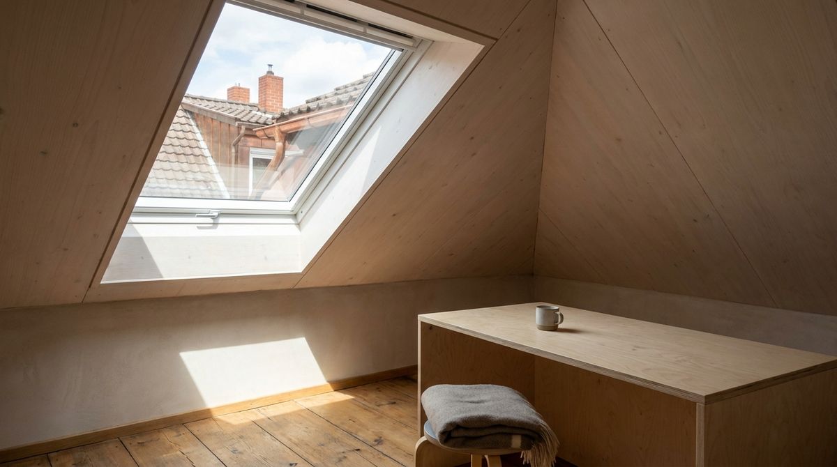 Backsteinaltbau-Mehrfamilienhaus in Bremen-Findorff mit ausgebautem Dachgeschoss und VELUX Dachfenstern