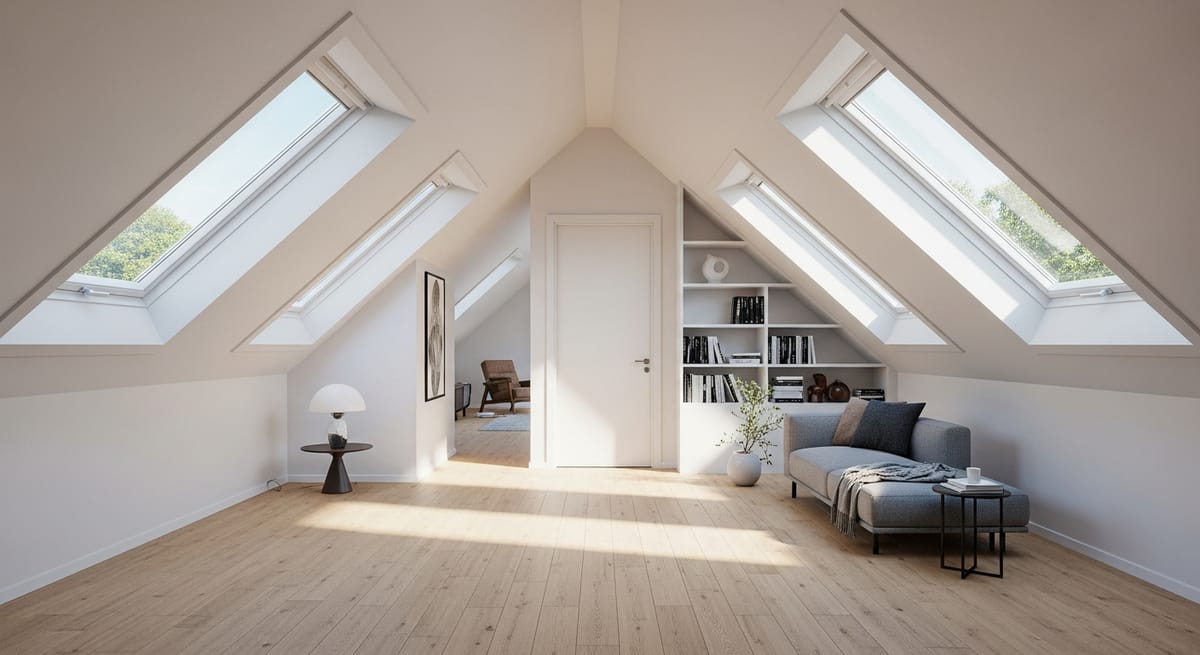 Mehr Licht im Dach: Lichtlösungen für dunkle Räume | DachfensterONE